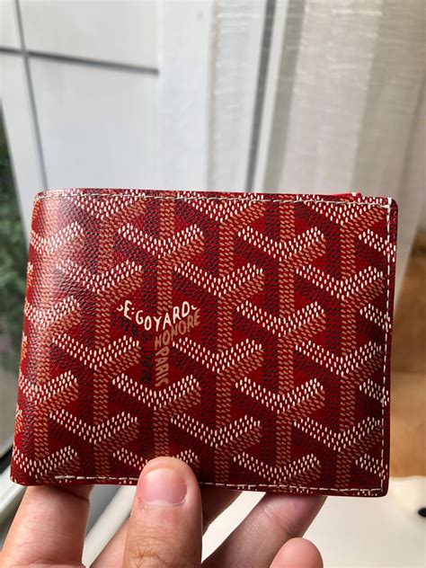 men's goyard wallet|Goyard men's wallet price.